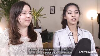 Ersties: Bi-Sexual Babes Use a Variety of Toys To Create a Hot Lesbian Sex Video - 3 image