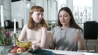 Ersties: Bonnie & Talia Return For a Kinky Lesbian Sex Video - 12 image