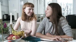 Ersties: Bonnie & Talia Return For a Kinky Lesbian Sex Video - 13 image