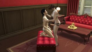 Mistress plays with her maid - 4 image