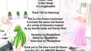 ASMR Lesbian Squirting Slumber Party - Princess Gone Wild #3 - Seducing Shy Elsa - SIMS 4 Roleplay - 14 image