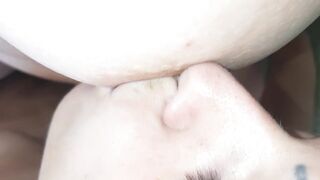 Gentle lesbian sex close-up - Lesbian-illusion - 3 image