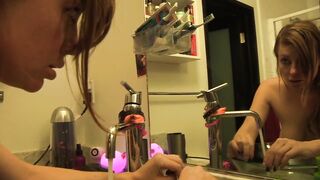 Lesbian Masturbation! Ela Darling and Sovereign Syres - 2 image