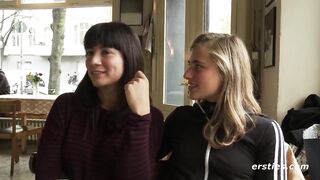 Ersties: Amateur Lesbian Couple Enjoy Hot Strap On Sex - 13 image