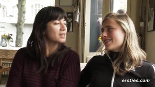 Ersties: Amateur Lesbian Couple Enjoy Hot Strap On Sex - 14 image