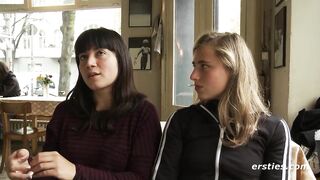 Ersties: Amateur Lesbian Couple Enjoy Hot Strap On Sex - 3 image