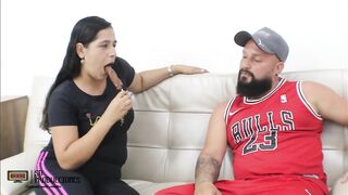 My mother-in-law's whore invites me to fill her ice cream with my own milk - 2 image