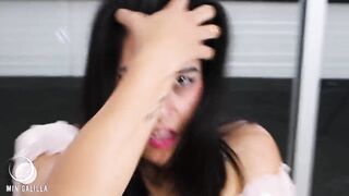 Hot Venezuelan pornstars Kylei Ellish and Min Galilea have the best lesbic sex in history