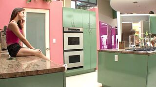 Lesbian teens Gia Jakarta and Sara Luvv are horny - 1 image