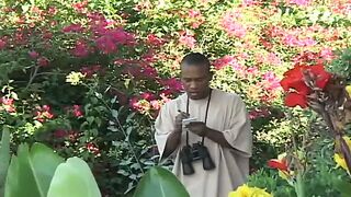 Sexy busty babe gets anal fucked in interracial sex - 1 image