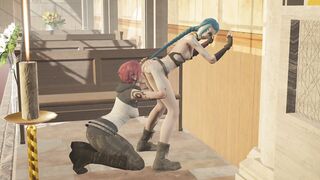 Arcane - Vi and Jinx Lesbian Sex [4K, 60FPS, 3D Hentai Game, Uncensored, Ultra Settings] - 3 image