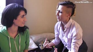 Hardcore Leben lassen den umschnalldildo gluehen - 5 image