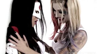 Wicked - Marvel Vs Dc - Top Lesbian Scenes - The Scissoring - 7 image