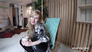 Ersties: First Time Lesbians Get Together For Hot Sex - 2 image