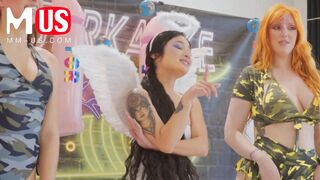 Jerkaoke - Lauren Phillips and Gia Derza Eat Each Other Out and Fuck - 3 image