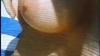 Sexy blonde rams a large dildo up her girlfriend's wet pussy - 14 image