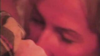 Blonde babe spreads her girlfriends legs and tastes her tight wet pussy - 8 image