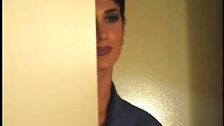 Gorgeous cuttie likes it when her wet cute pussy is licked and rubbed - 1 image