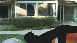 Naughty whore gets her pussy and ass fingered while on her knees - 7 image