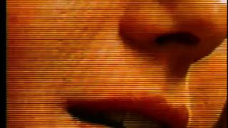 Busty blonde spreads her long legs and gets eaten out - 1 image