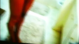 Busty blonde spreads her long legs and gets eaten out - 2 image