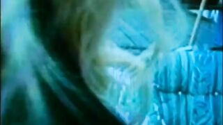 Busty blonde spreads her long legs and gets eaten out - 5 image