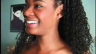 Horny lesbian moans as her pussy gets licked vigorously - 1 image