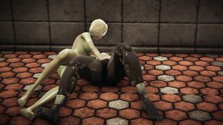 MGS4 Laughing Octopus caress soldier girl [Full Video]9m