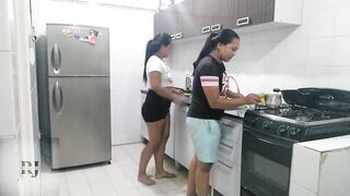 he gives me a rich fuck in the kitchen - 3 image