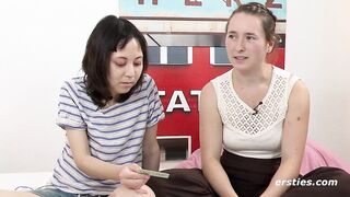 Ersties: Two cute Berliners having hot lesbian sex - 3 image