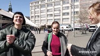 Ersties: Sexy Lesbian Threeway Leads To Hot Dildo Action - 2 image