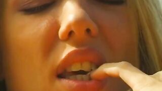 Couple of hot well shaped lesbo whores are licking and fingering each other's cunts - 14 image