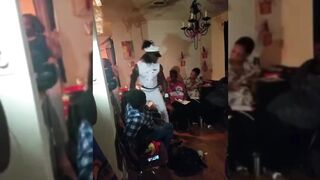 Black and White BBW Wash Down Male Stripper - 15 image