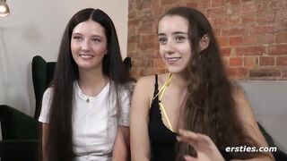 Ersties: Ultra hot bang with badass dildos