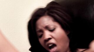 Elexis And Lotus Lain Are Teen Lesbians Dressed In Black Latex - 6 image