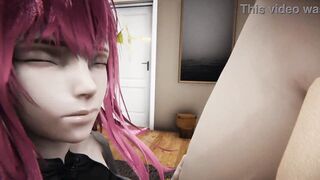 Devola & Popola lesbian kisses and double blowjob [Full Video] 5m - 9 image