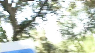 My Boyfriends Mum is licking my Pussy Outdoor - 2 image