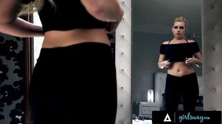 GIRLSWAY - Kristen Scott Has A Roleplay Threesome With Her Wife And Their Bestie Lexi Belle - 3 image