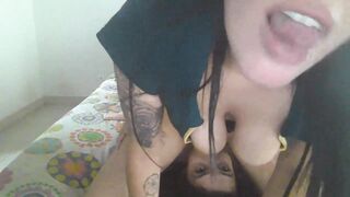 Putting Two Horny stepsisters On Web Cam - 11 image