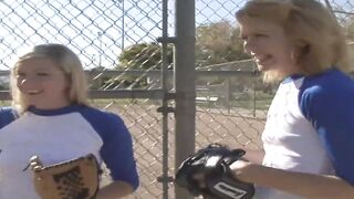 Softball Game Winning Orgy Tag Team Step Mom & Step Daughters Teammate - 3 image