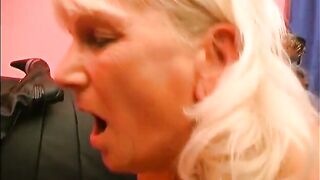 Grandma seduces tattooed sexy lesbian punk