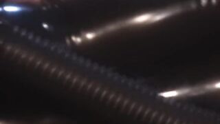 Latex dominatrix whips and drills Anna Mills juicy pussy - 15 image