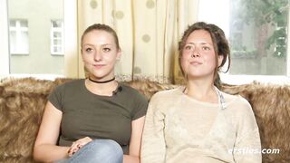 Firsties: Sofie has her first experience with a girl and right in front of the camera - 12 image