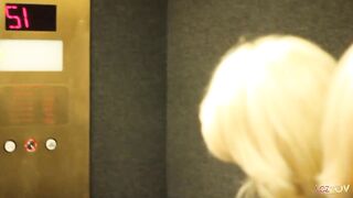Blonde bombshell of a lesbian is coming over her redheads apartment to fuck her for a good night - 2 image