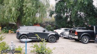 GIRLSWAY - Hot Teen Have A Lustful Fingering Encounter Soaked In Sweat And Squirt - 2 image