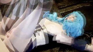 League of Legends Hentai NEEKO GWEN Japanese Cosplay Goth Lesbian FUTA SQUIRT CumShot TIGHT PUSSY - 15 image