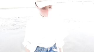 Masturbating on a public beach in Japan - 9 image