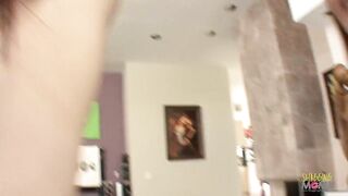 Mature stepmom loves to show her stepdaughter some pussy licking moves - 5 image