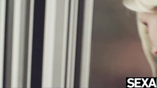 Watch these lesbian beauties play kinky strap on sex games - 4 image