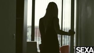 Watch these lesbian beauties play kinky strap on sex games - 5 image